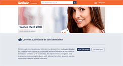 Desktop Screenshot of kelkoo.fr